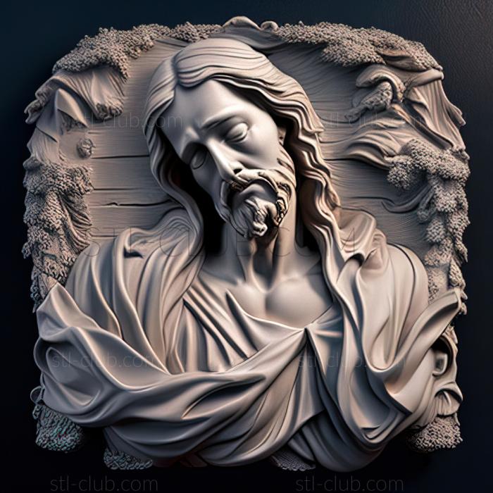 3D model st jesus (STL)